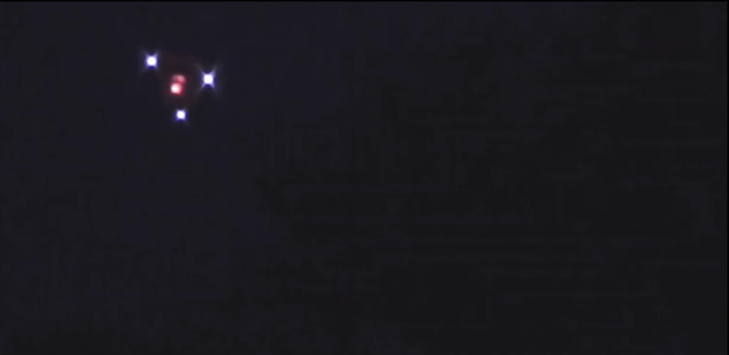 Triangle UAP filmed in 2002