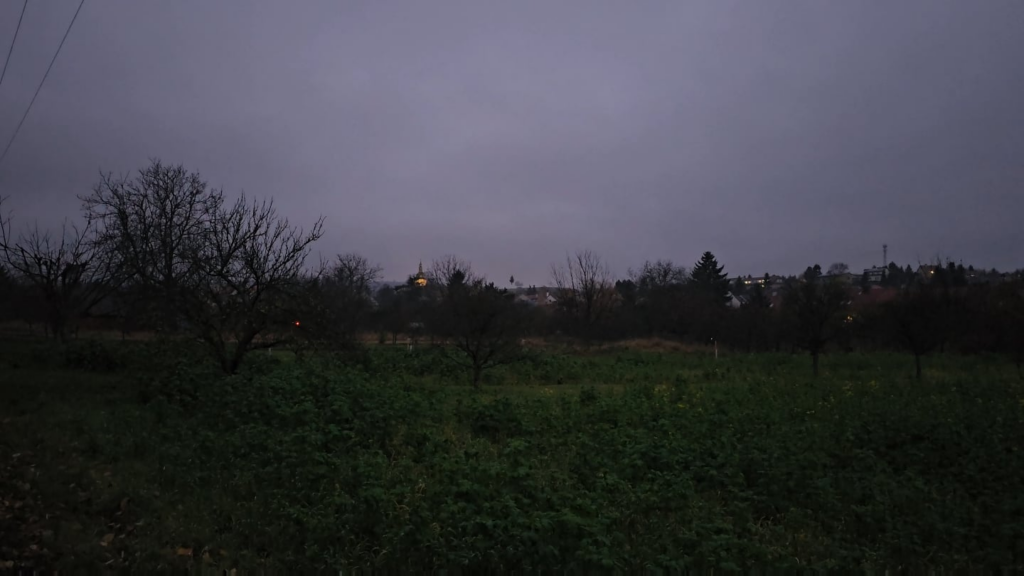 UFO masking itself as a tree, but chose wrong Z coordinate