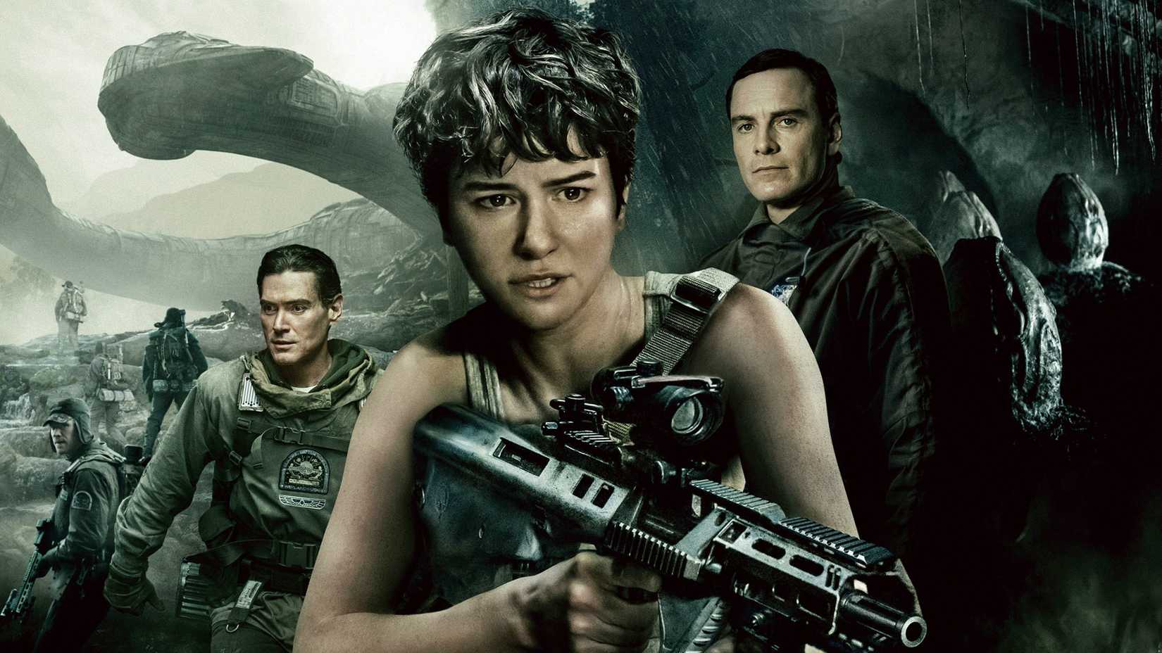 Characters from Alien: Covenant