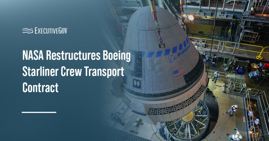 NASA Restructures Boeing Starliner Crew Transport Contract Starliner. NASA has revised its commercial crew contract with Boeing.