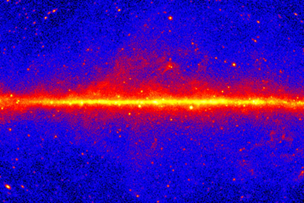 The centre of our Galaxy, as seen by NASA