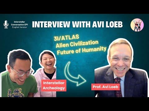 An unbiased Asian couple interviews Avi Loeb. An unbiased Asian couple interviews Avi Loeb.