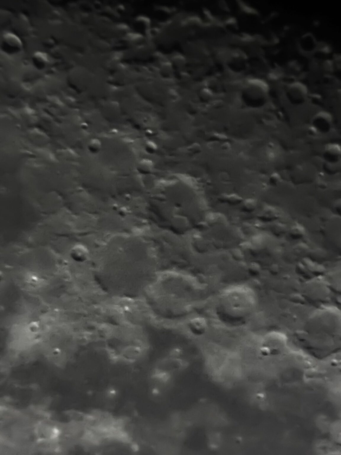 Last Nights Close Up Of Lunar Craters Ptolemaeus, Alphonsus, And Arzachel.