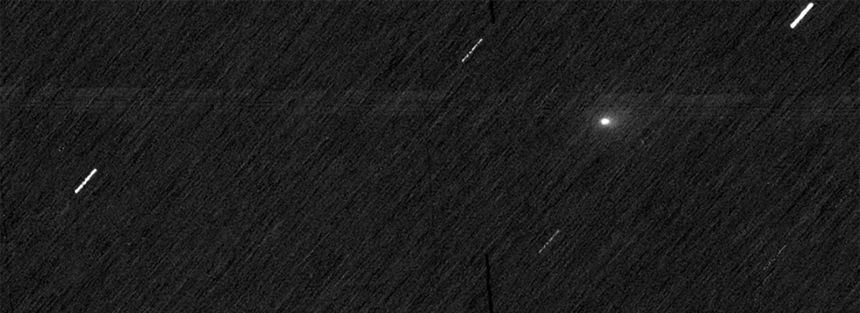 The ExoMars Trace Gas Orbiter captured an image of 3I/ATLAS on October 3.
