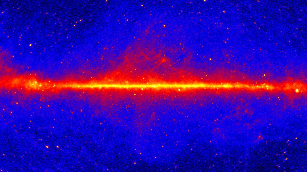 Dark Matter May Have Finally Been Detected in Our Galaxy's Glow : ScienceAlert
