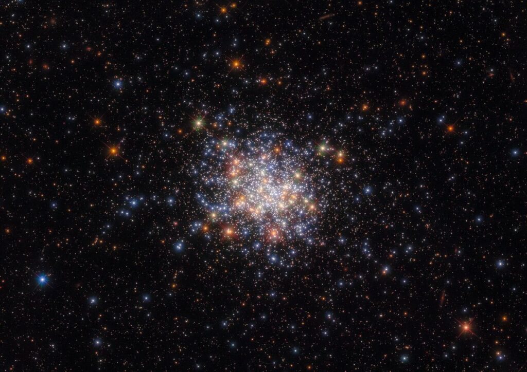 Open star cluster NGC 1755. Credit: ESA/Hubble & NASA, A. Milone, G. Gilmore