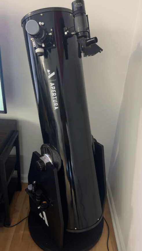 Finally set up my AD10 telescope