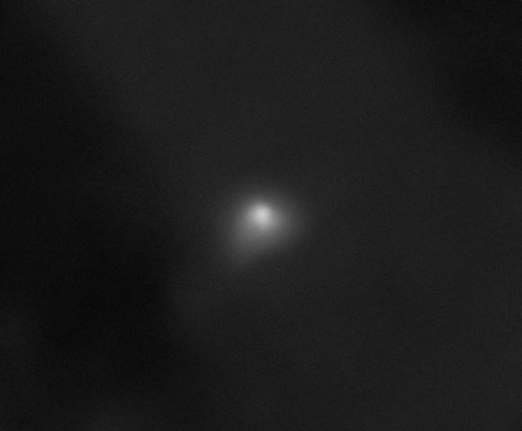 This image of 3I/ATLAS was captured by the HiRISE camera onboard NASA’s Mars Reconnaissance Orbiter on October 2, 2025. Image credit: Image credit: NASA / JPL-Caltech / University of Arizona.