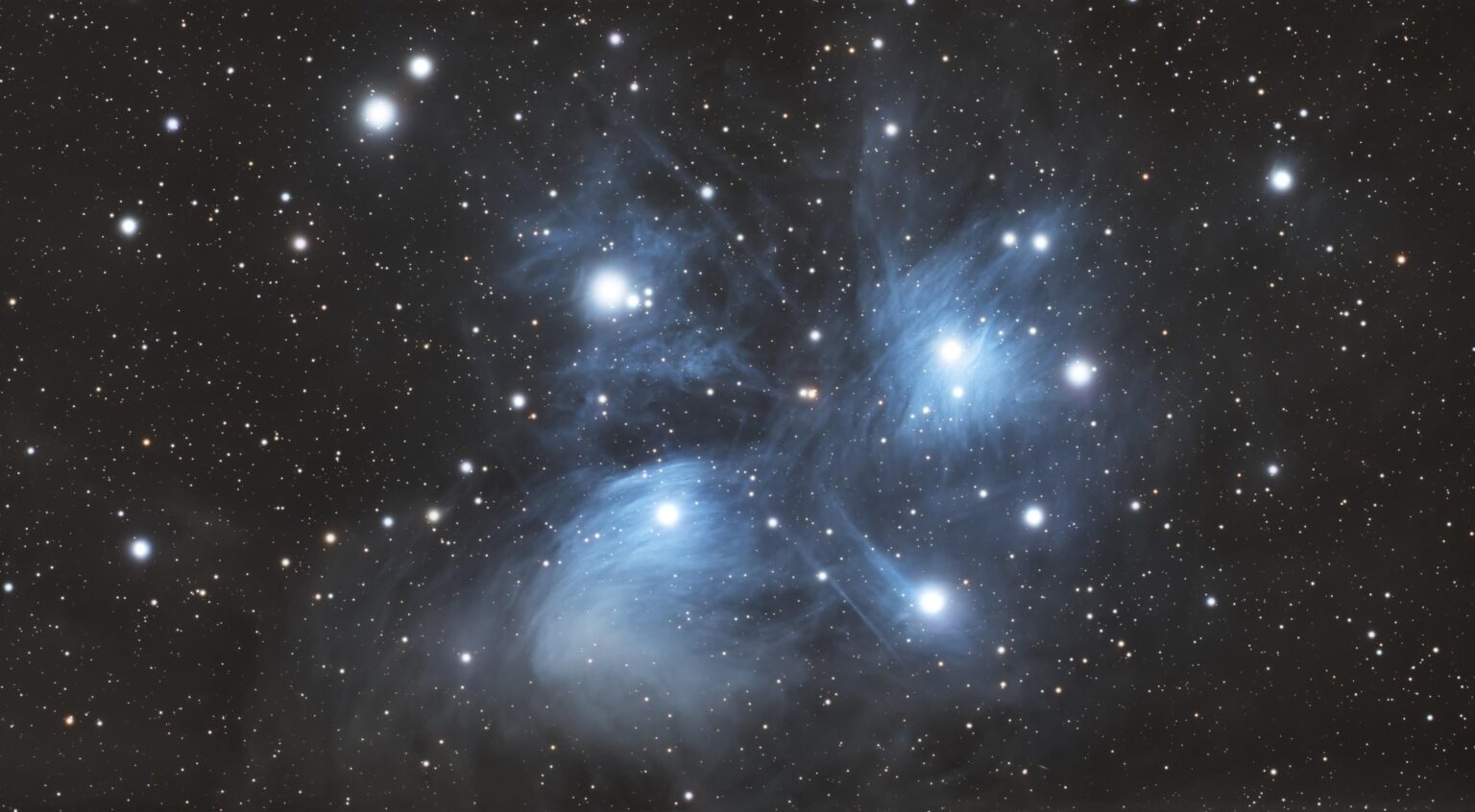 Messier 45 - The Pleiades Star Cluster