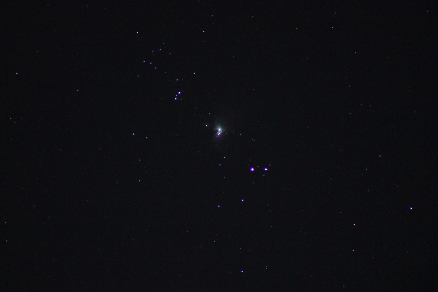 2nd attempt on Orion Nebula 2nd attempt on Orion Nebula