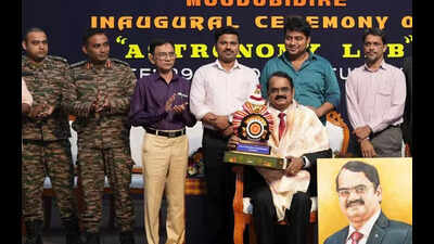 Moon Man of India inaugurates astronomy lab at Alva’s school