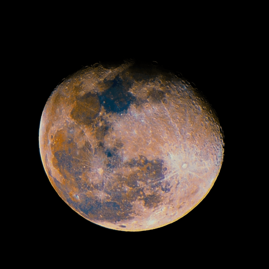My one and only first attempt for a mineral moon on November 7