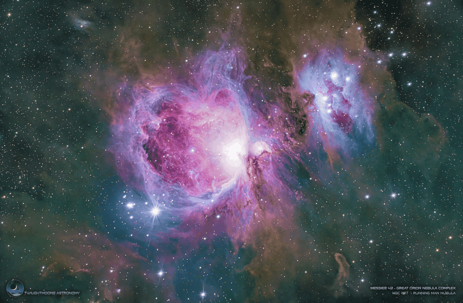 Imperfect Yet Interesting - Dusty Messier 42 Orion Nebula