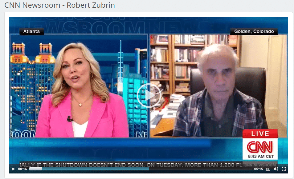Dr. Robert Zubrin Discusses Mars Exploration on CNN November 12, 2025 - The Mars Society