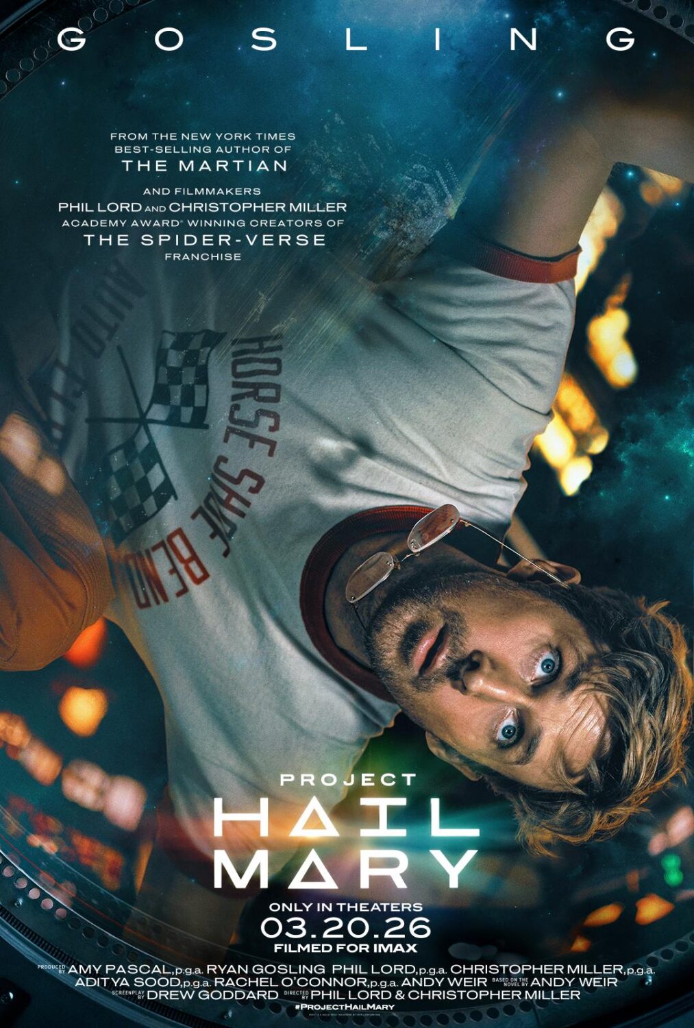 ryan gosling amazon project hail mary poster ryan gosling amazon project hail mary poster