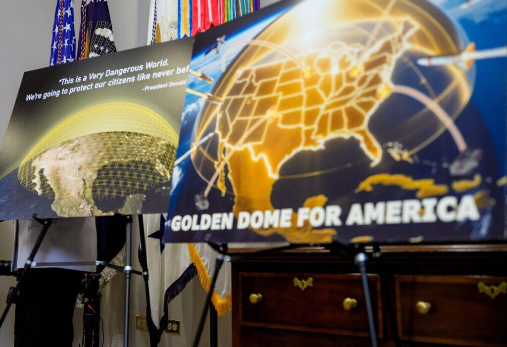 Space Force Awards Secret Contracts For Golden Dome Interceptors