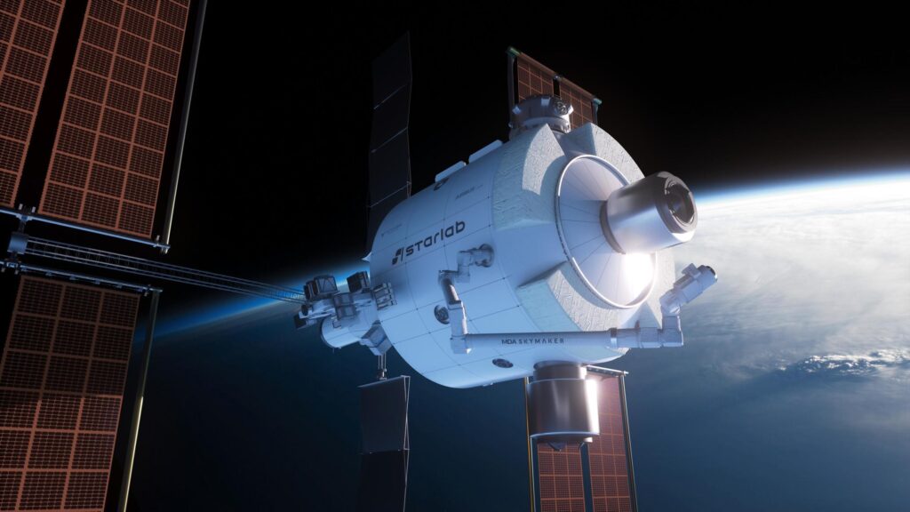 NASA Sees Key Progress on Starlab Commercial Space Station