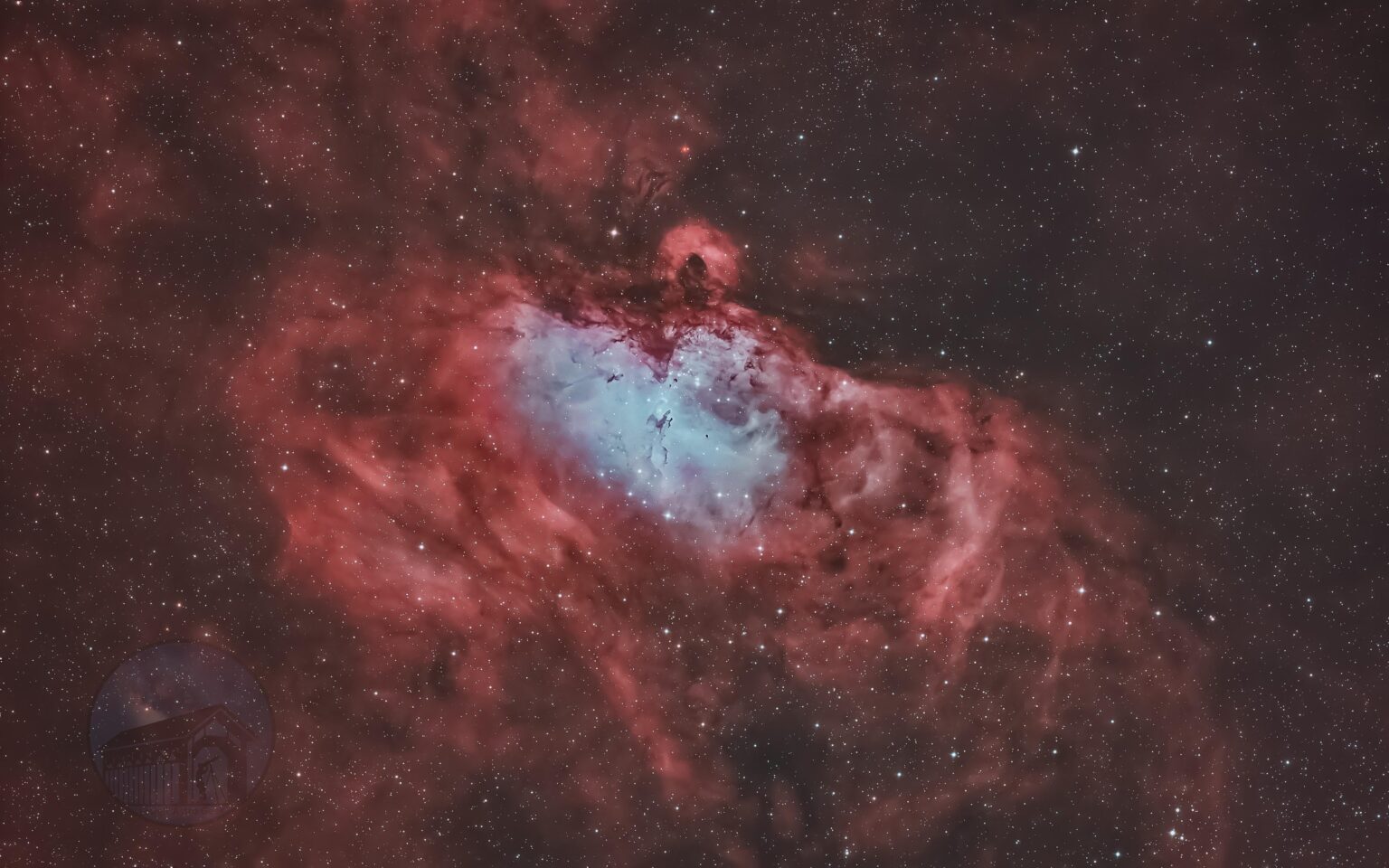 Eagle Nebula in HOO