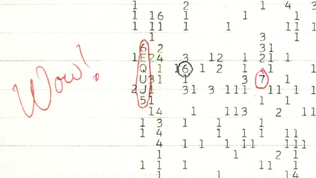 The Wow! Signal Represented As 6equj5