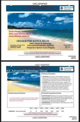 The Pentagon Admitted to Legacy Contractors Storing Advanced Aerospace Vehicles of Unknown Origin