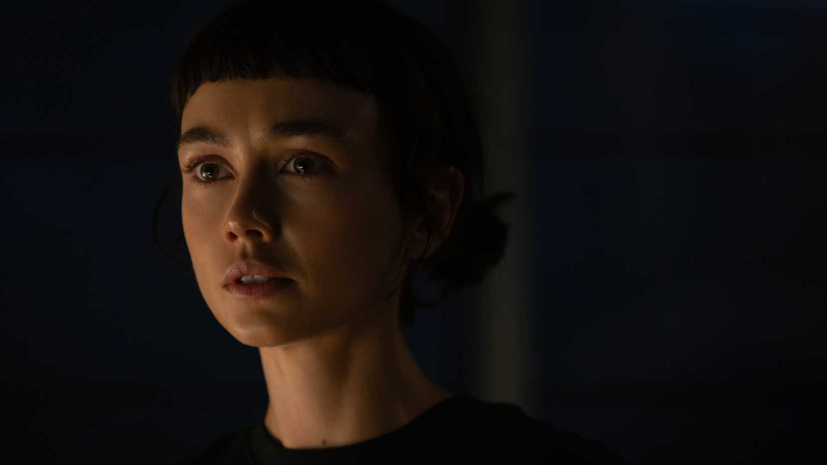 Wendy gazes into the distance