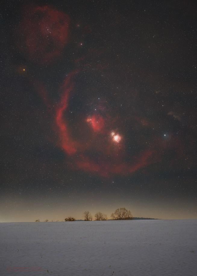 Chasing Orion - A night in the Cold