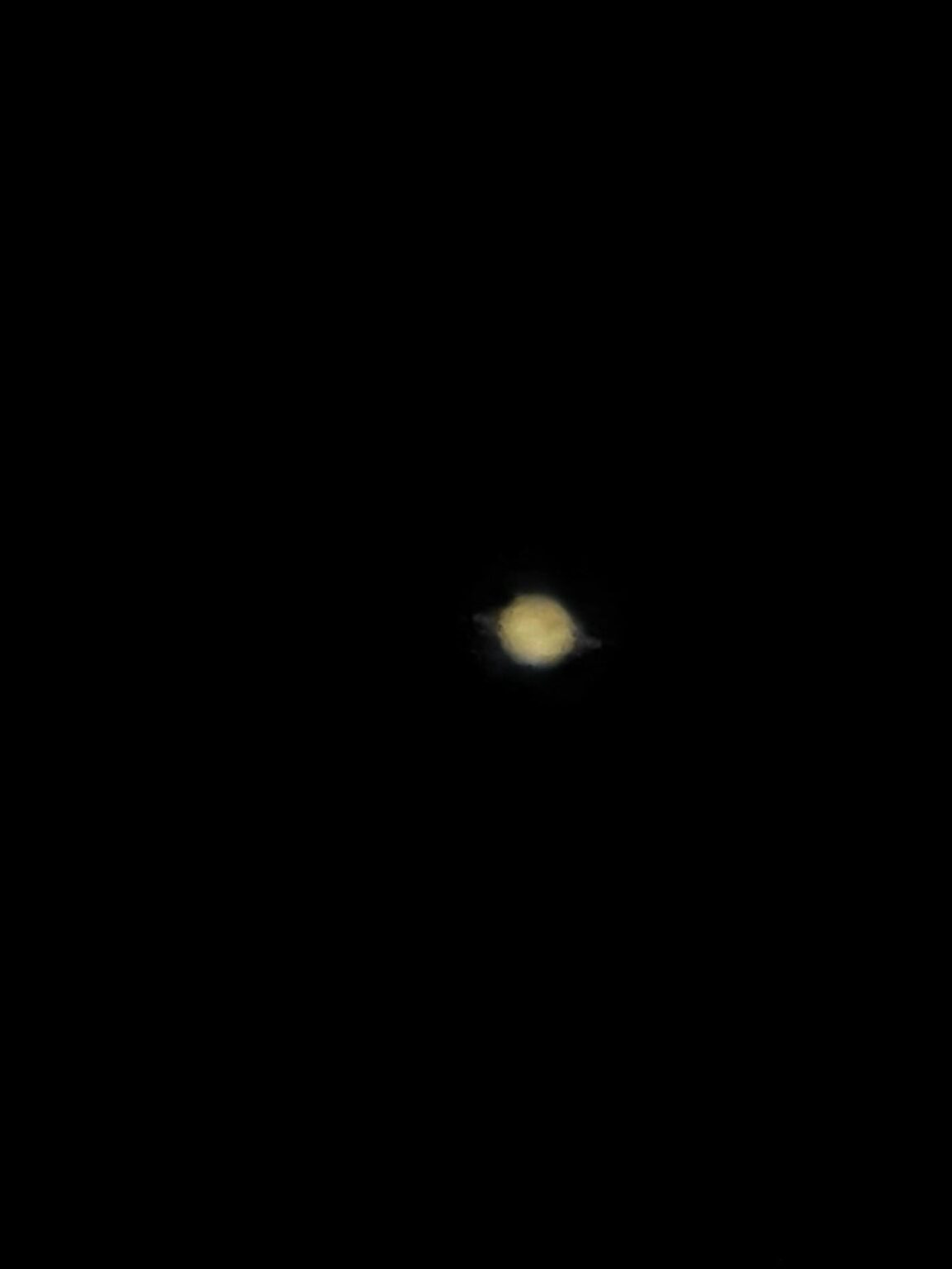Tonight's Capture Of Saturn.
