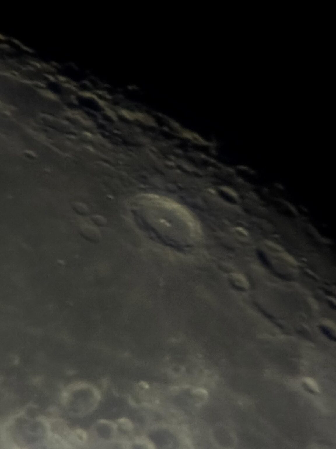 Tonights Close Up Of Lunar Crater Langrenus.
