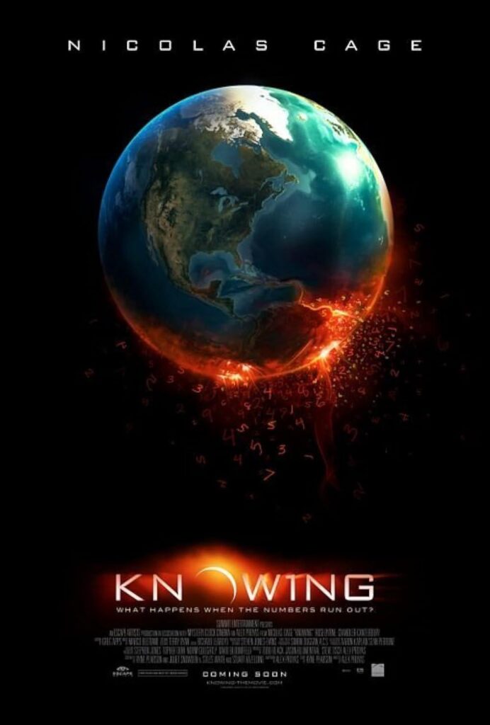 Eschatology/ufo Related Movie recommendation - Knowing - 2009