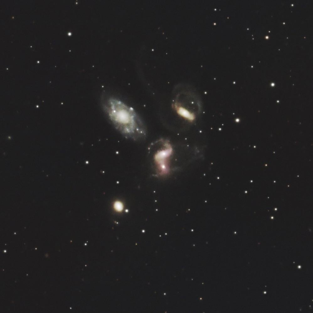 Stephan’s quintet from bortle 9 London