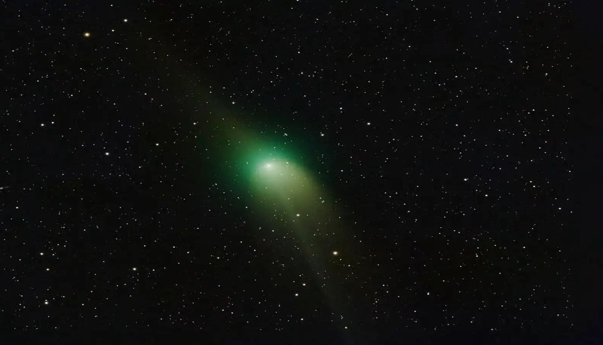 Why exocomet 3I/ATLAS is glowing green as it approaches Earth