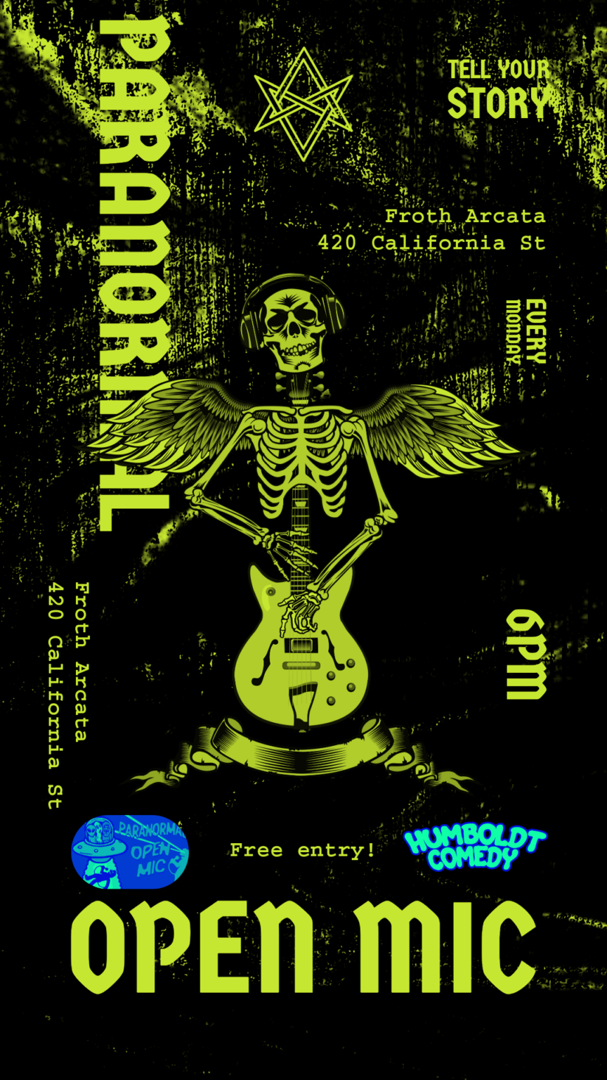 Paranormal Open Mic | Lost Coast Outpost