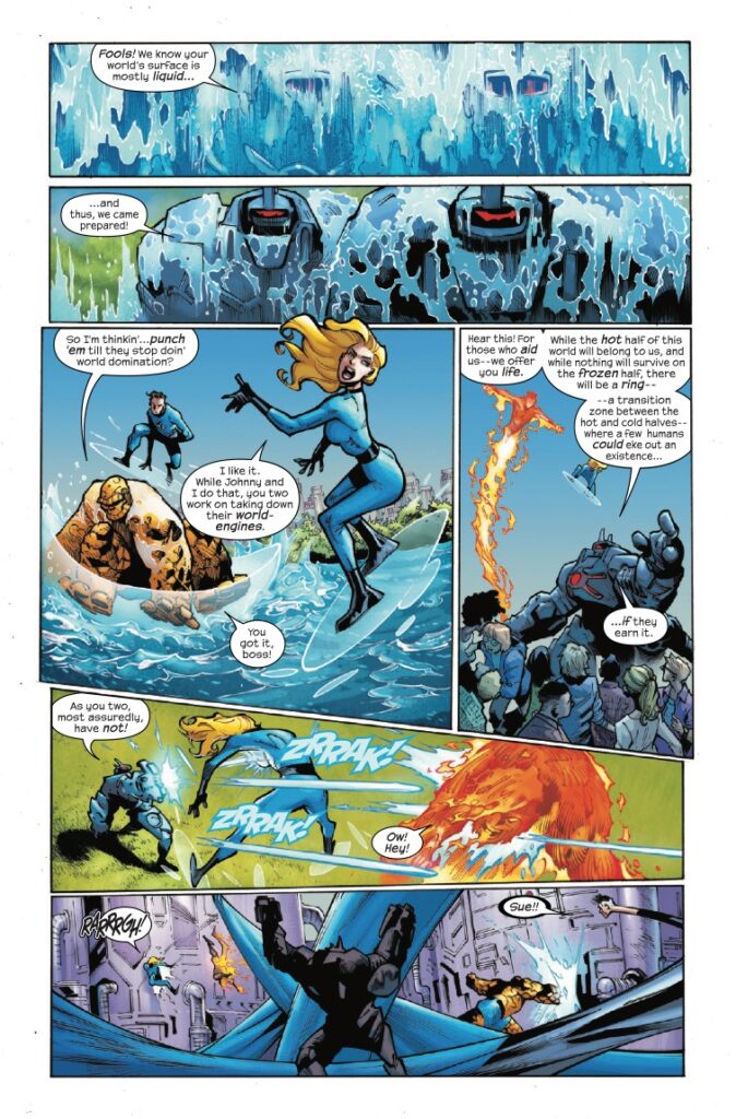 Fantastic Four #6 Preview: Earth's Spin Cycle Crisis