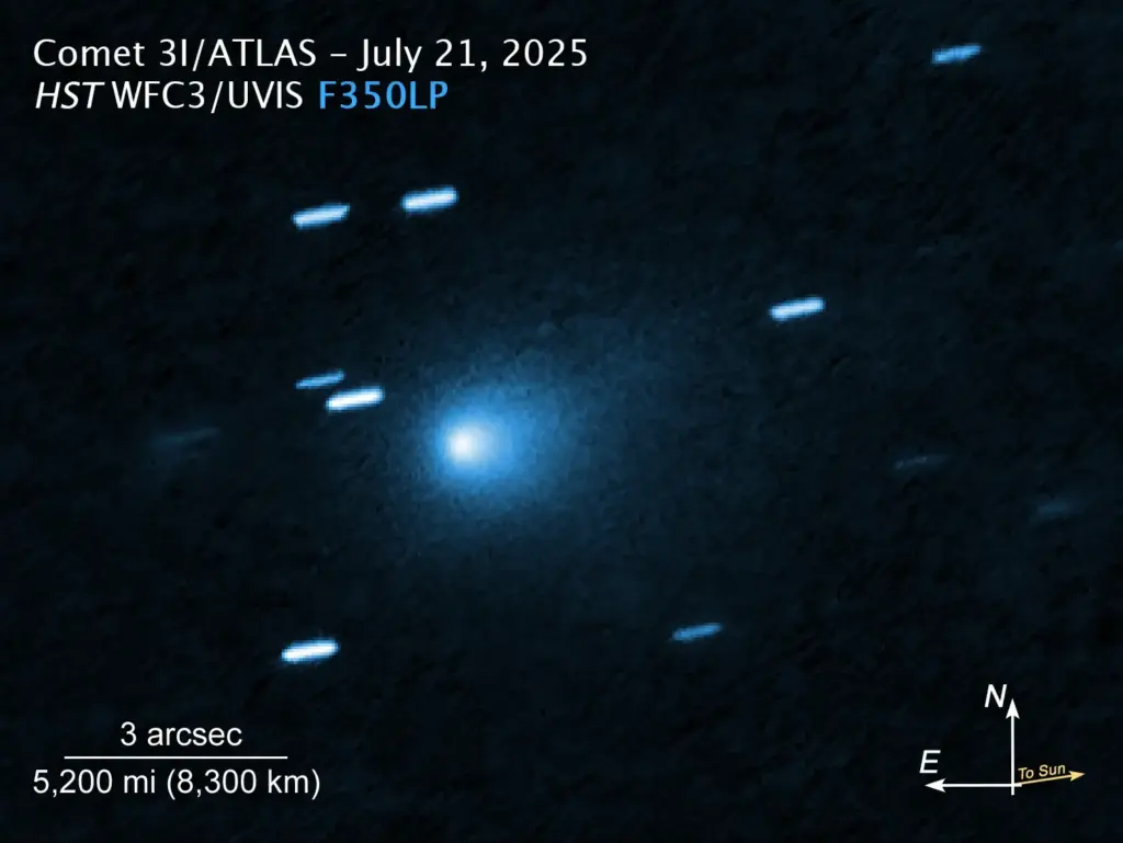 New radio signals and “Heartbeat-Like” jets from 3i/Atlas spark curiosity as some viewers say they notice a repeating pattern New radio signals and “Heartbeat-Like” jets from 3i/Atlas spark curiosity as some viewers say they notice a repeating pattern