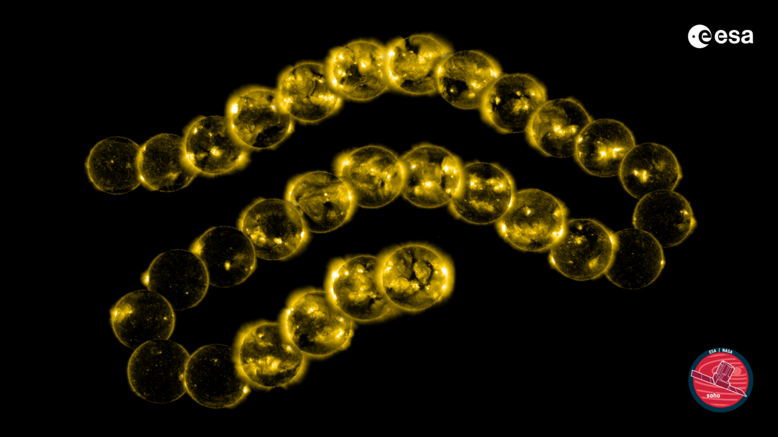 30 years of SOHO imaging the Sun (unannotated) 30 years of SOHO imaging the Sun (unannotated)