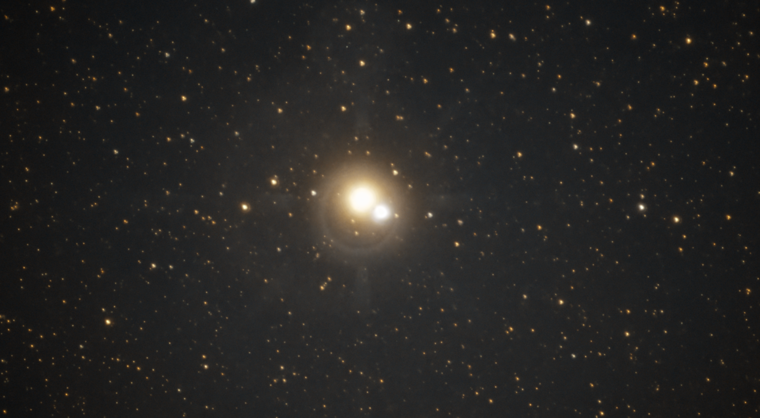 Albireo Binary Star System