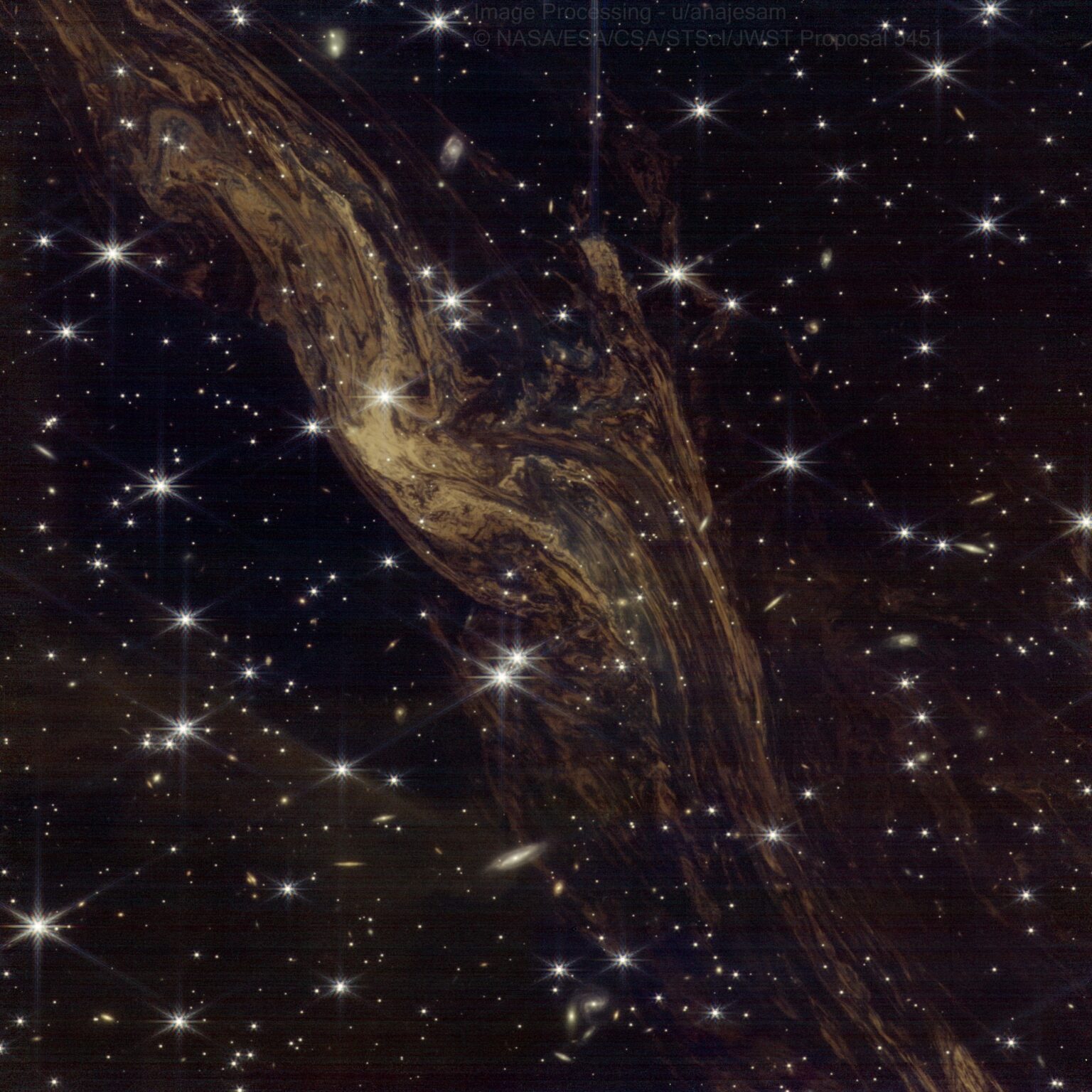 Light echo near supernova Cassiopeia A – NIRCam/Webb