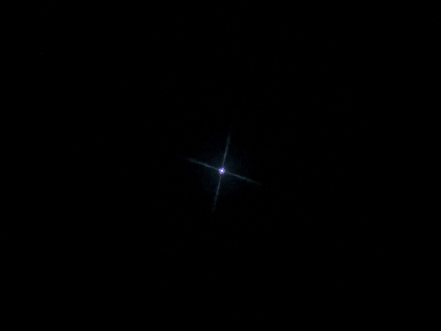Tonight's Photo Of The Bright Blue Star Sirius.