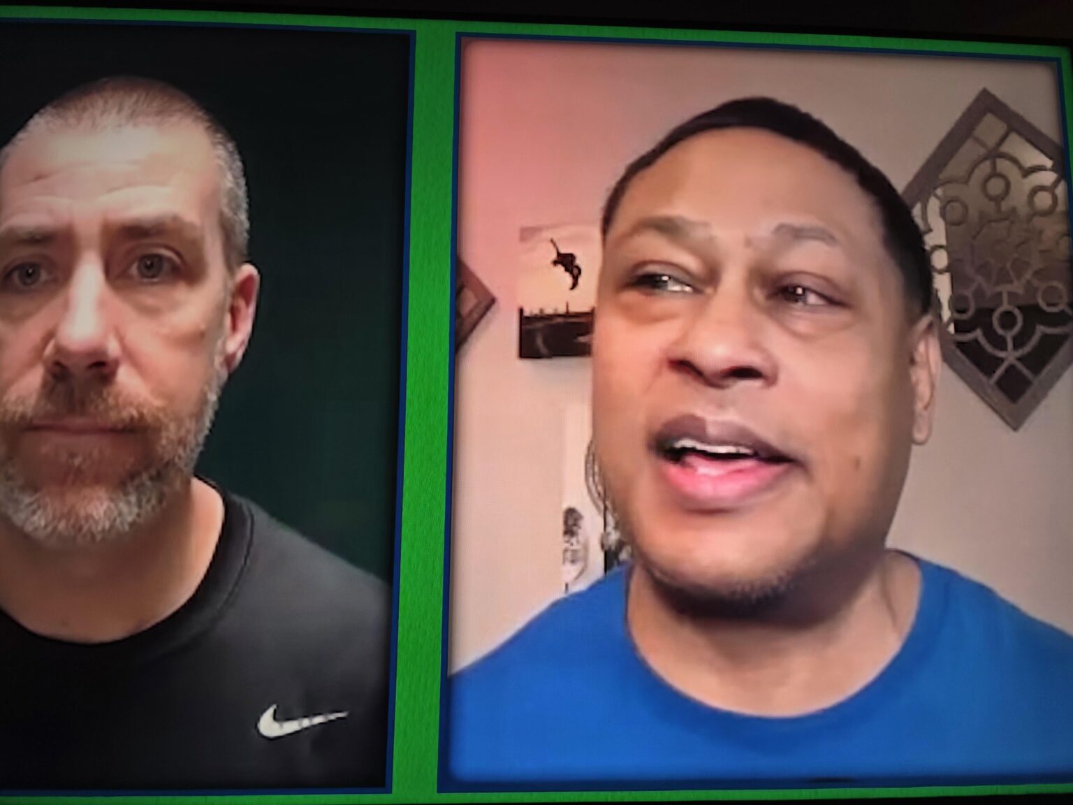 I saw this are to behind ESPN analyst, Michael C. Wright