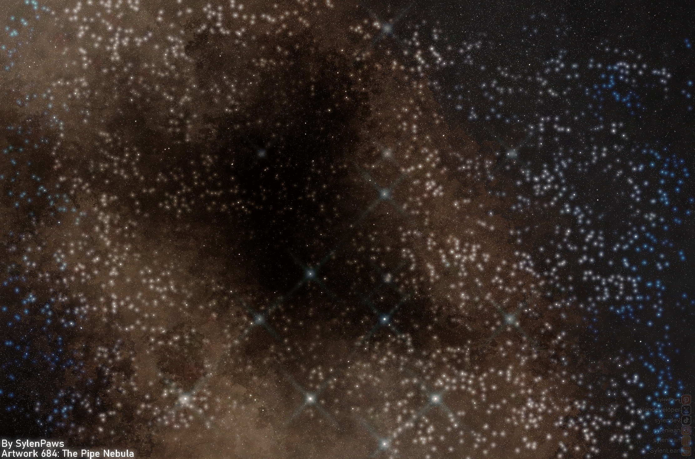 Artwork 684: The Pipe Nebula - UFO FEED