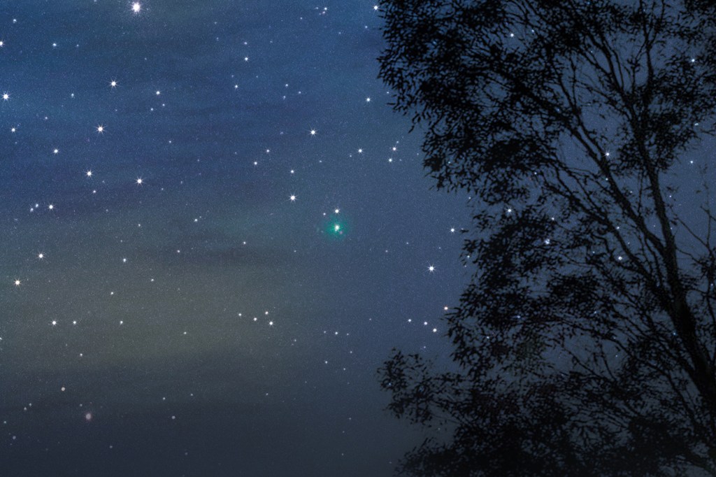 3I/ATLAS flying over the Black Desert in Egypt.