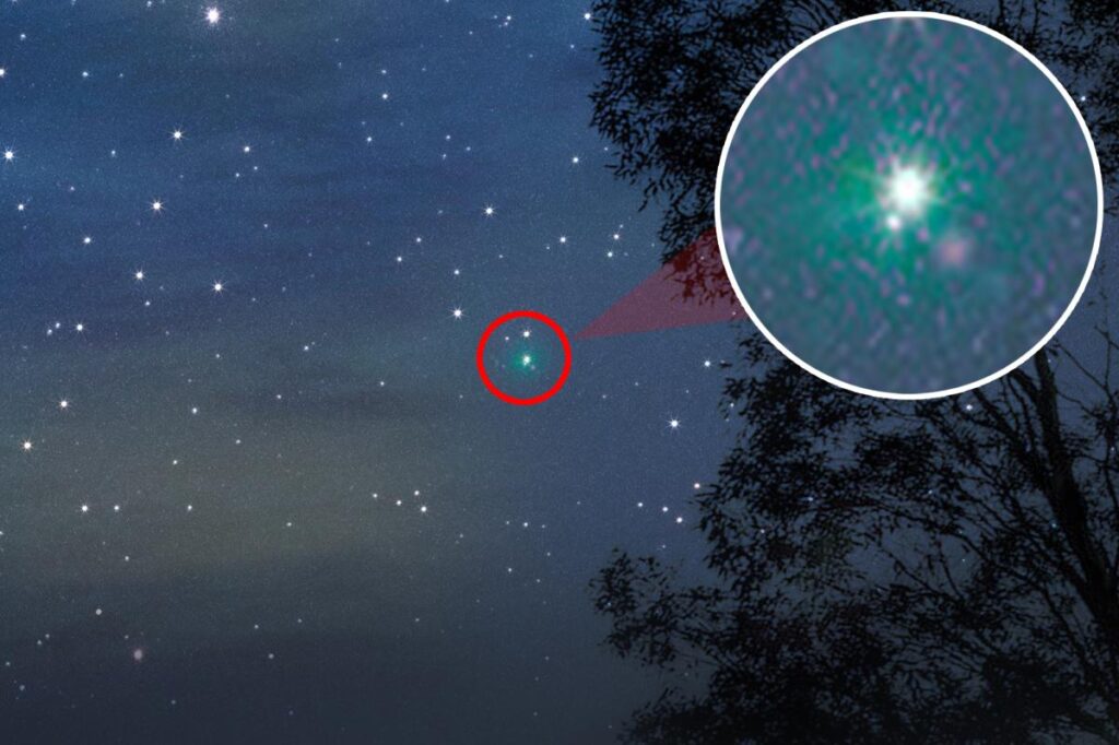 New pics show 3I/ATLAS glowing green while approaching Earth