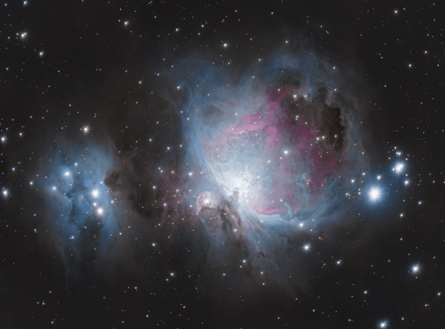 M42 - Orion nebula in Bortle 9