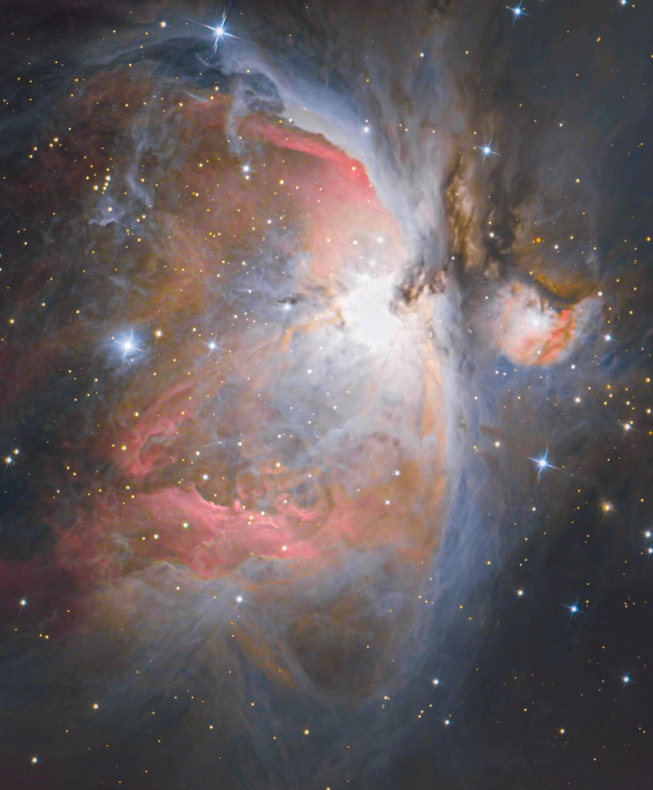 Orion Nebula from Backyard Telescope