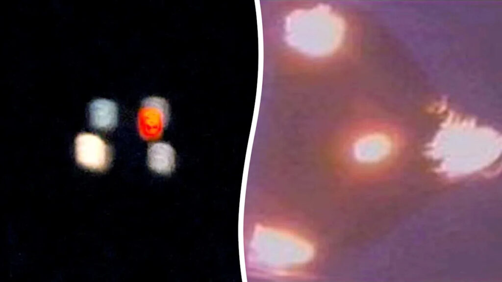 Mystery triangular UFO dubbed the Dudley Dorito spotted in the skies 18 years on