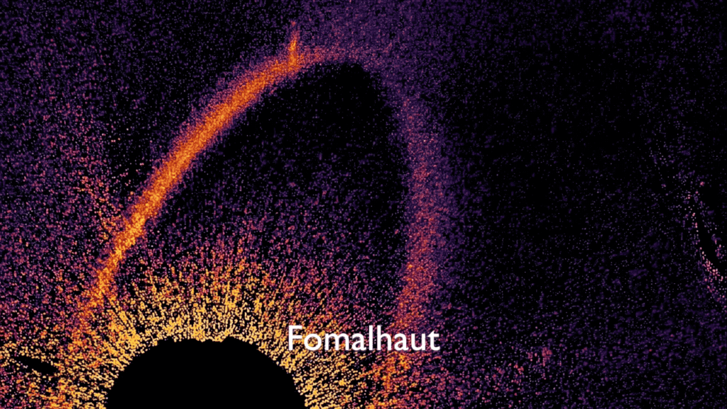 Fomalhaut is a sparkling exoplanetary system 🎉