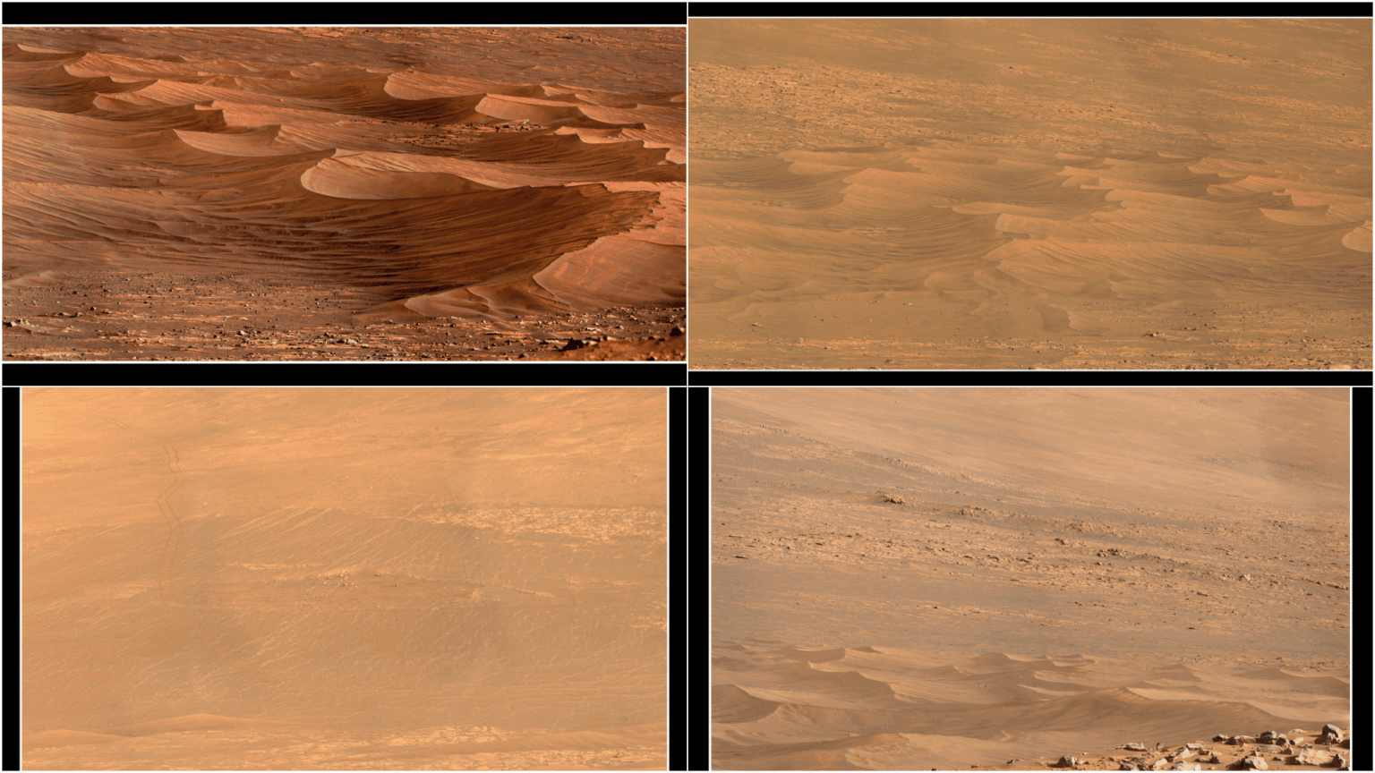 New batch of images sent back by Perseverance! Processed by Stuart Atkinson