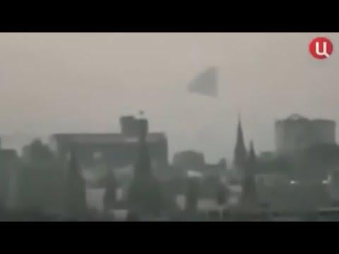 Huge UFO video footage over Moscow, filmed from several angles, and reported by the media.
