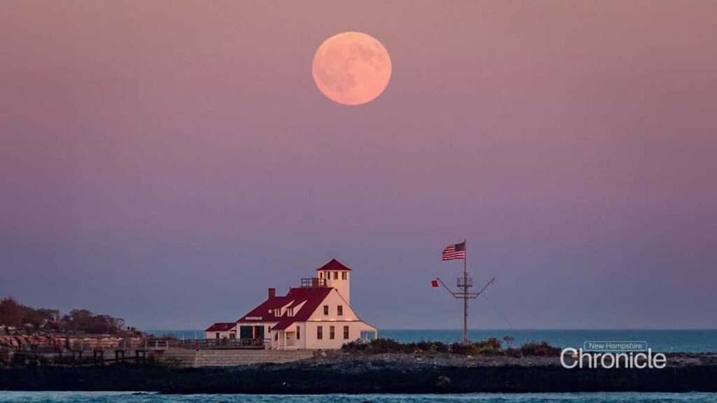 Supermoon streak in New Hampshire