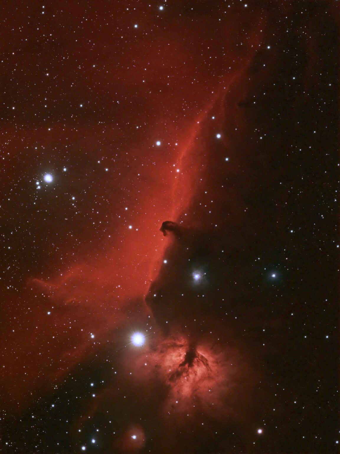 Horse Head + Flame Nebula